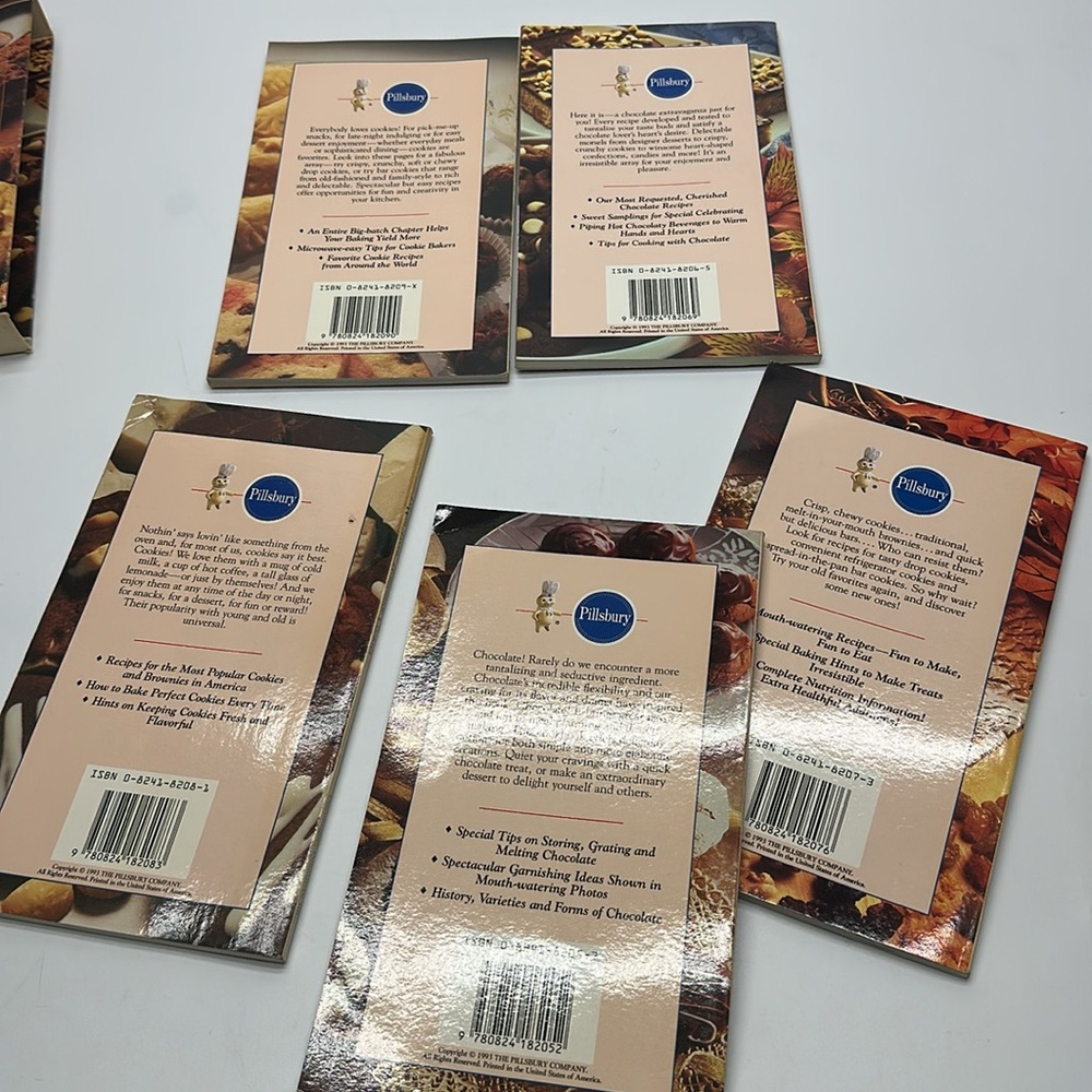 Cook books - Pillsbury Cookies Brownies & Chocolate Galore Book 5 mini books - Picture 9 of 11